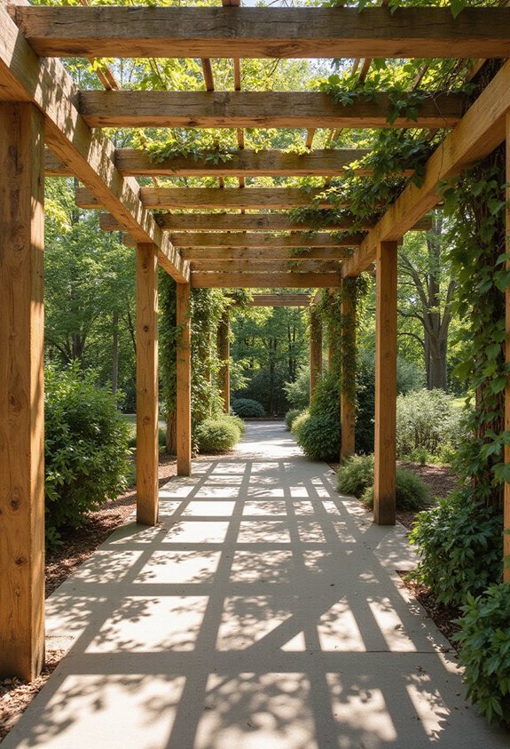 sustainable hardwood pergola alternatives
